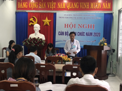 Hội nghị Cán bộ, viên chức năm 2020