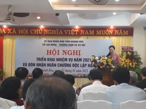 HỘI NGHỊ TRIỂN KHAI NHIỆM VỤ NĂM 2021 VÀ ĐÓN NHẬN HUÂN CHƯƠNG ĐỘC LẬP HẠNG NHÌ