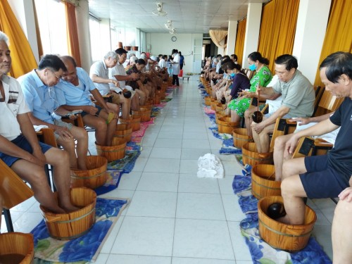 Quy trình Ngâm chân thuốc bắc tại Trung tâm