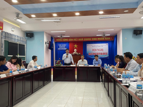 Hội nghị tổng kết công tác thi đua năm 2022 Khối đơn vị Sự nghiệp xã hội