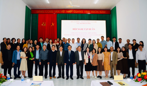 Tham dự Hội nghị tập huấn Bồi dưỡng chuyên môn về công tác nuôi dưỡng, điều dưỡng, định mức kinh tế kỹ thuật và tăng cường năng lực bảo vệ môi trường