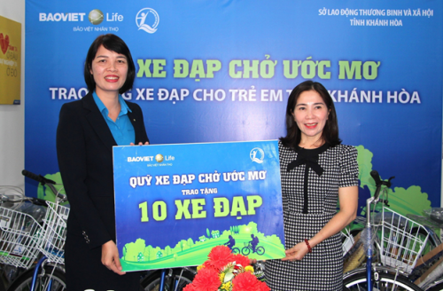 Chương trình trao tặng xe đạp “Quỹ xe đạp chở ước mơ”  năm 2023