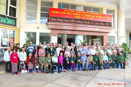 Công tác Điều dưỡng và Chăm sóc Người có công năm 2023 của Trung tâm Điều dưỡng và Chăm sóc Người có công Khánh Hòa