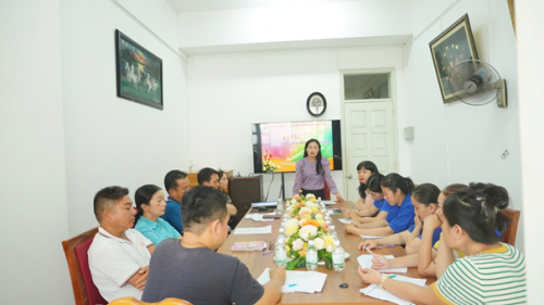 Hội nghị tập huấn Phương án ứng phó khi xảy ra ngộ độc thực phẩm tại Trung tâm