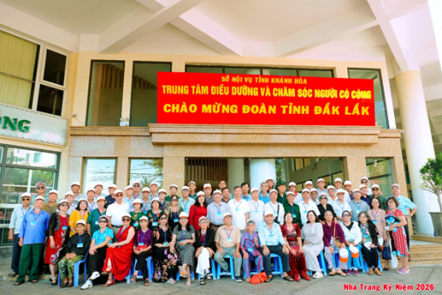 Trung tâm Điều dưỡng và Chăm sóc Người có công Khánh Hòa  tổ chức thành công đợt điều dưỡng tập trung cho 466 Người có công