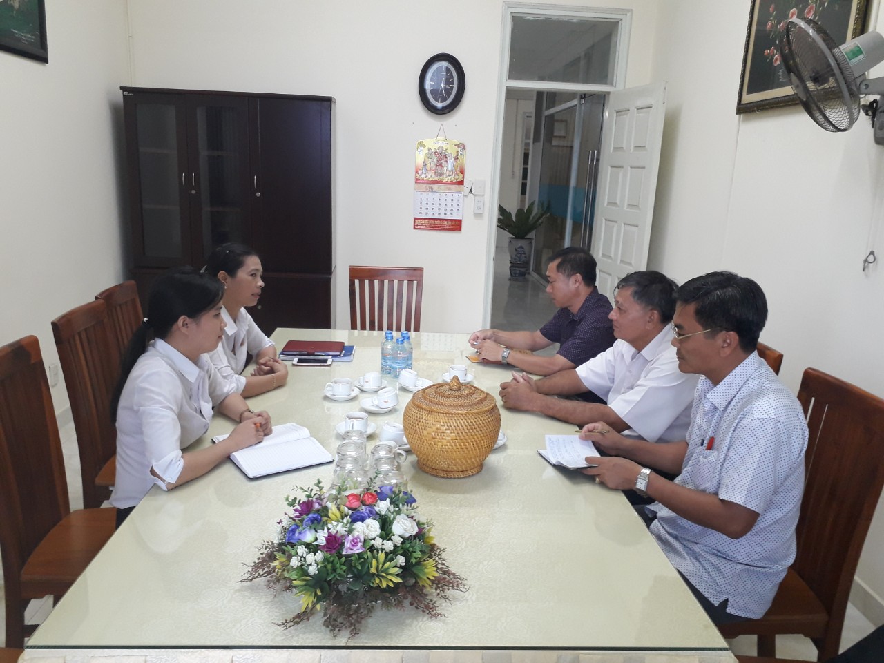 Hình ảnh buổi làm việc