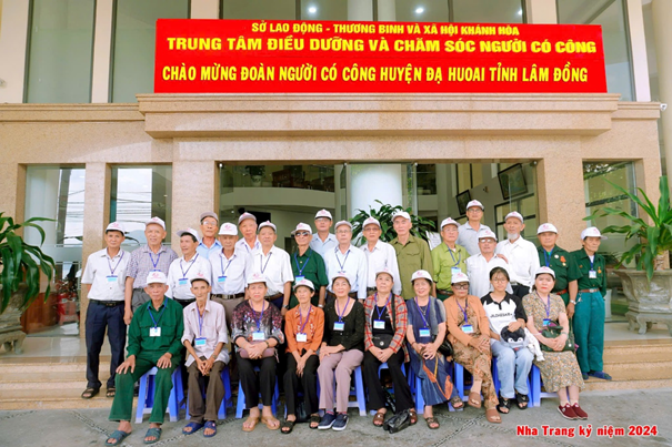 Công tác điều dưỡng Người có công từ ngày 01/7/2024 đến ngày 24/8/2024